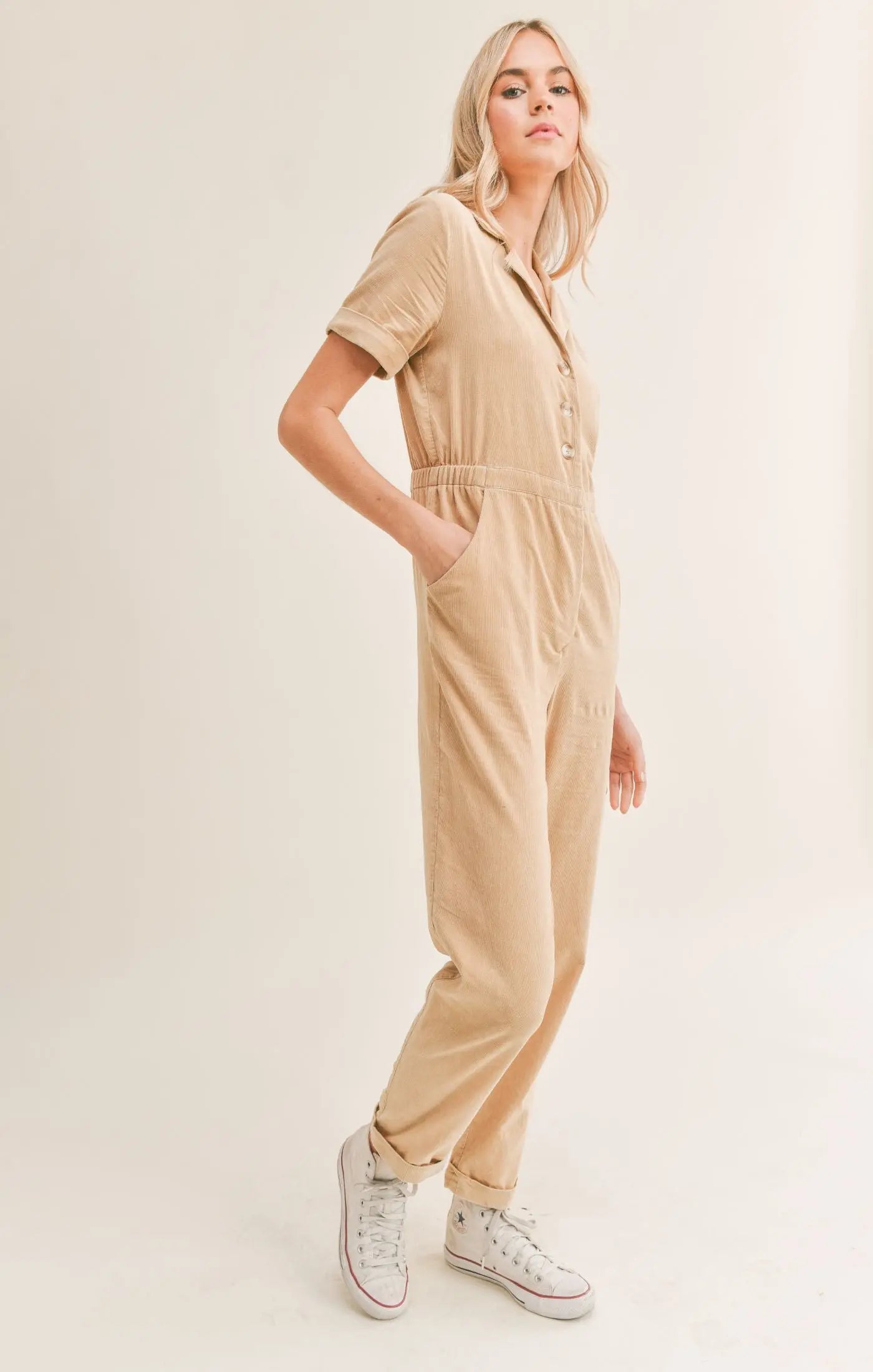 Forever Young Corduroy Jumpsuit