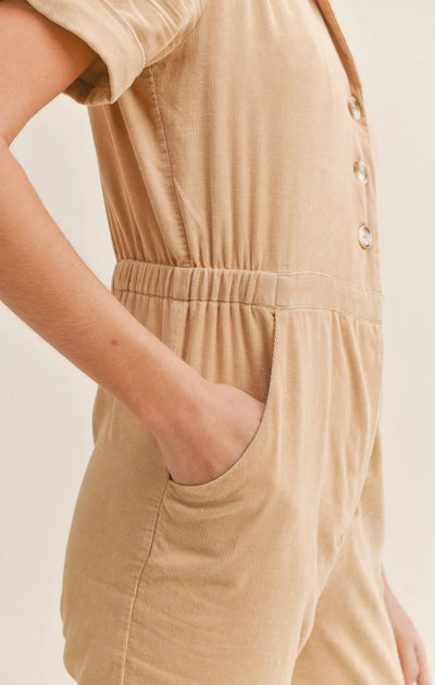 Forever Young Corduroy Jumpsuit