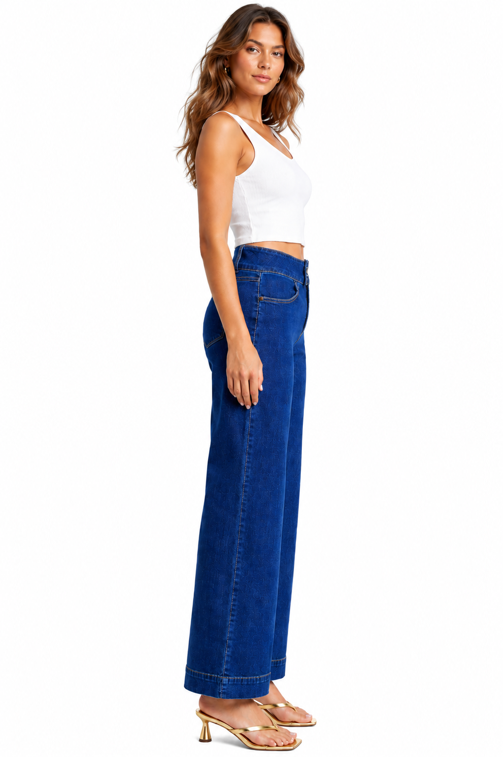 H/R Wide Leg Denim