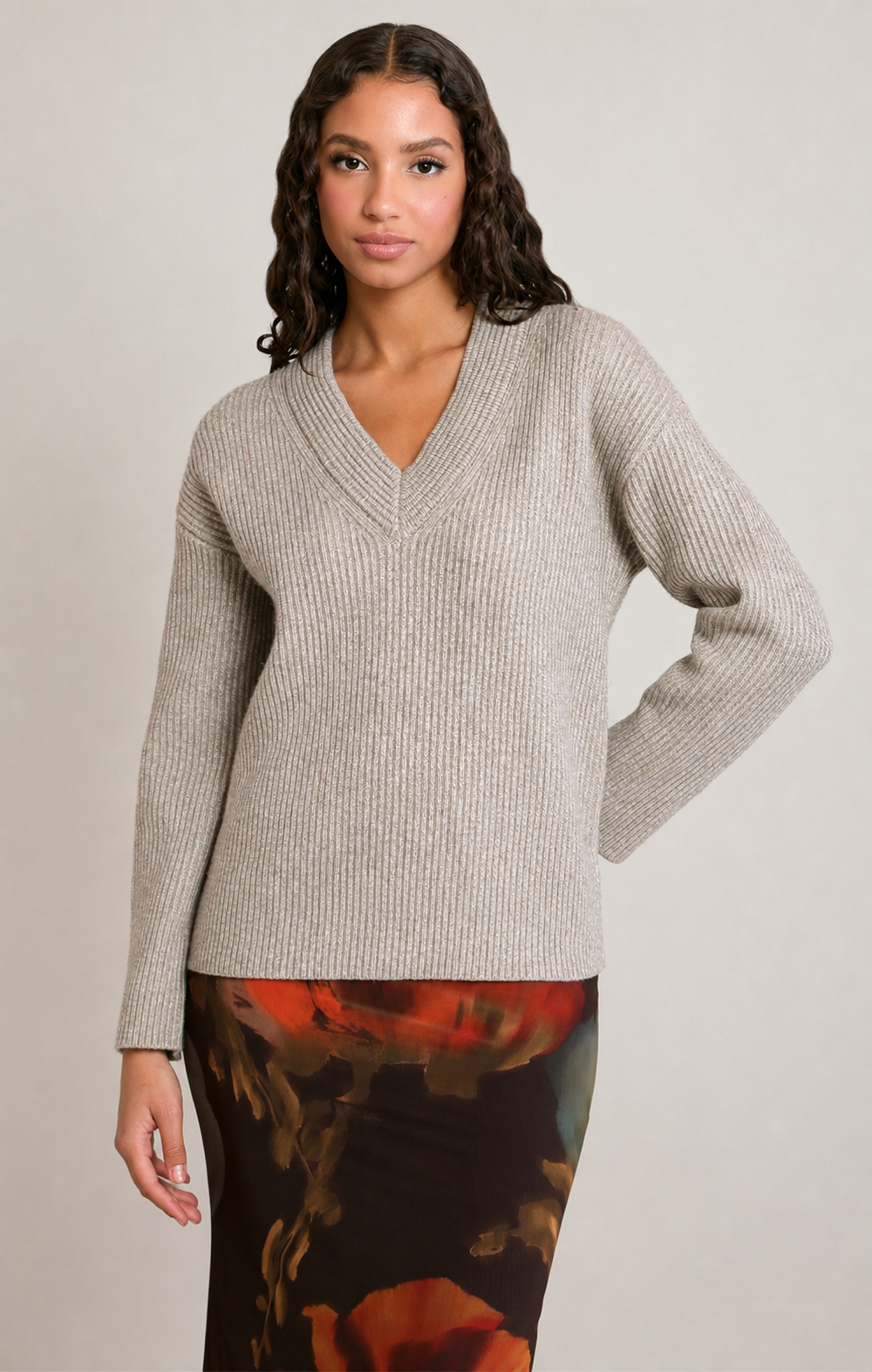 Beck V-Neck Sweater