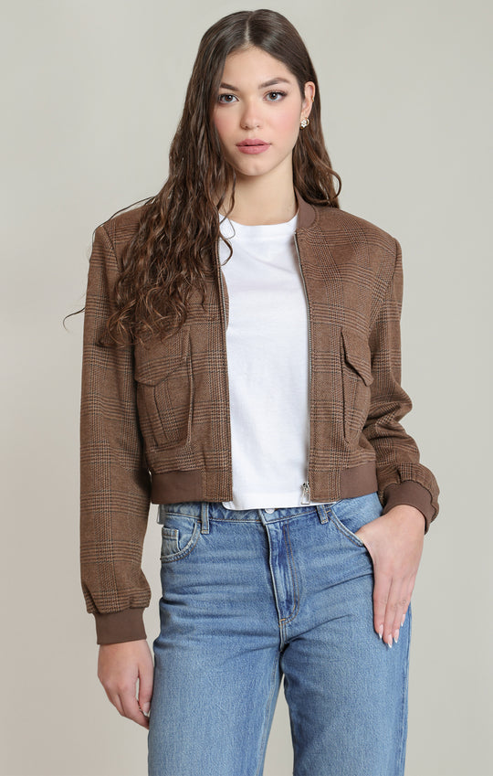 Whitney Plaid Jacket