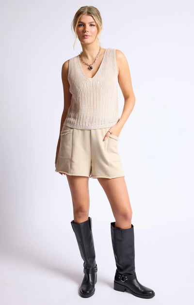 Simone Sweater Top Sage the Label