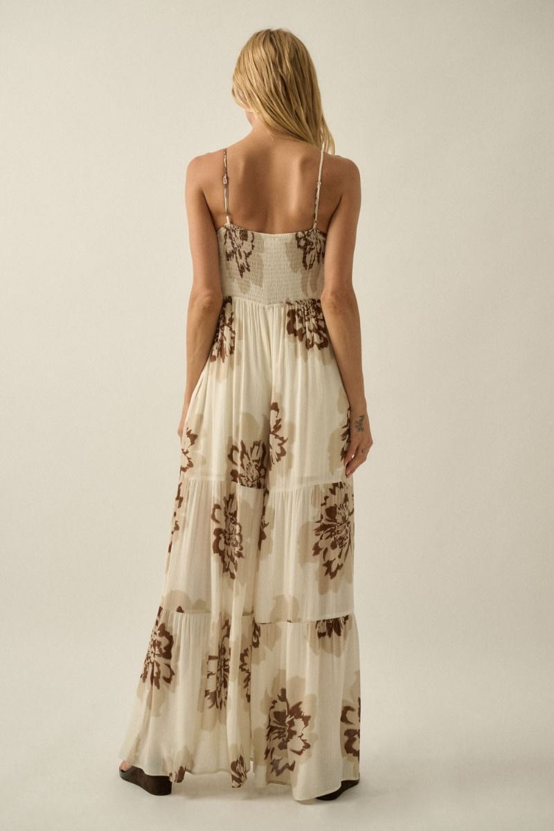 Justine Floral Jumpsuit