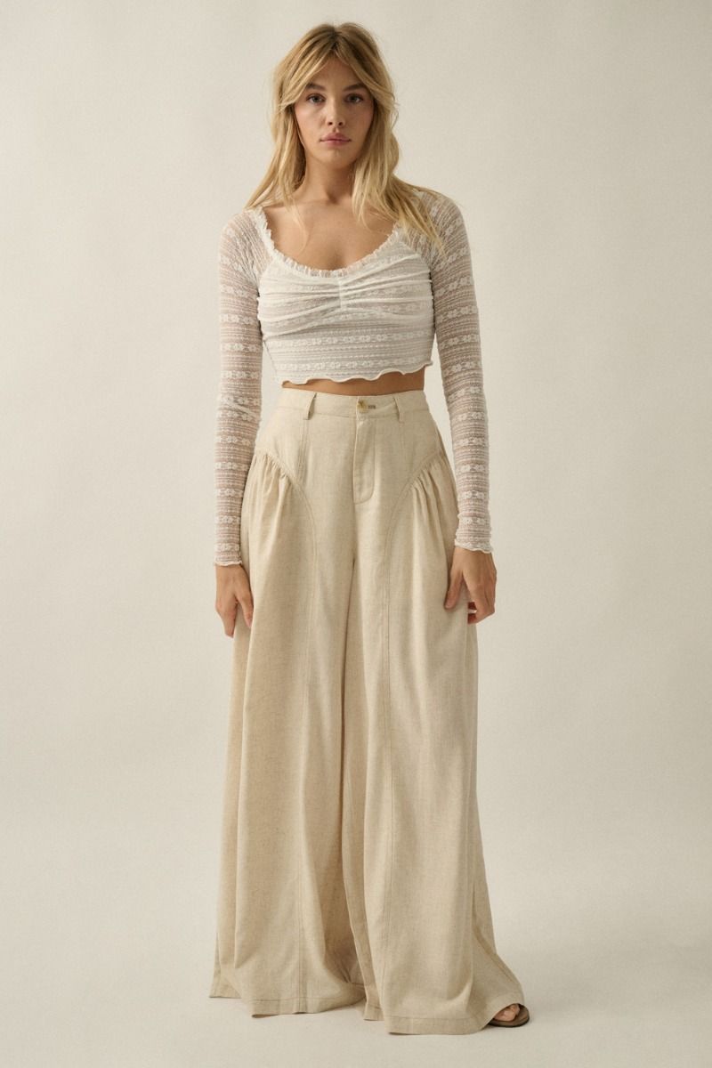 Devere Linen Pant - Beloved Boutique 
