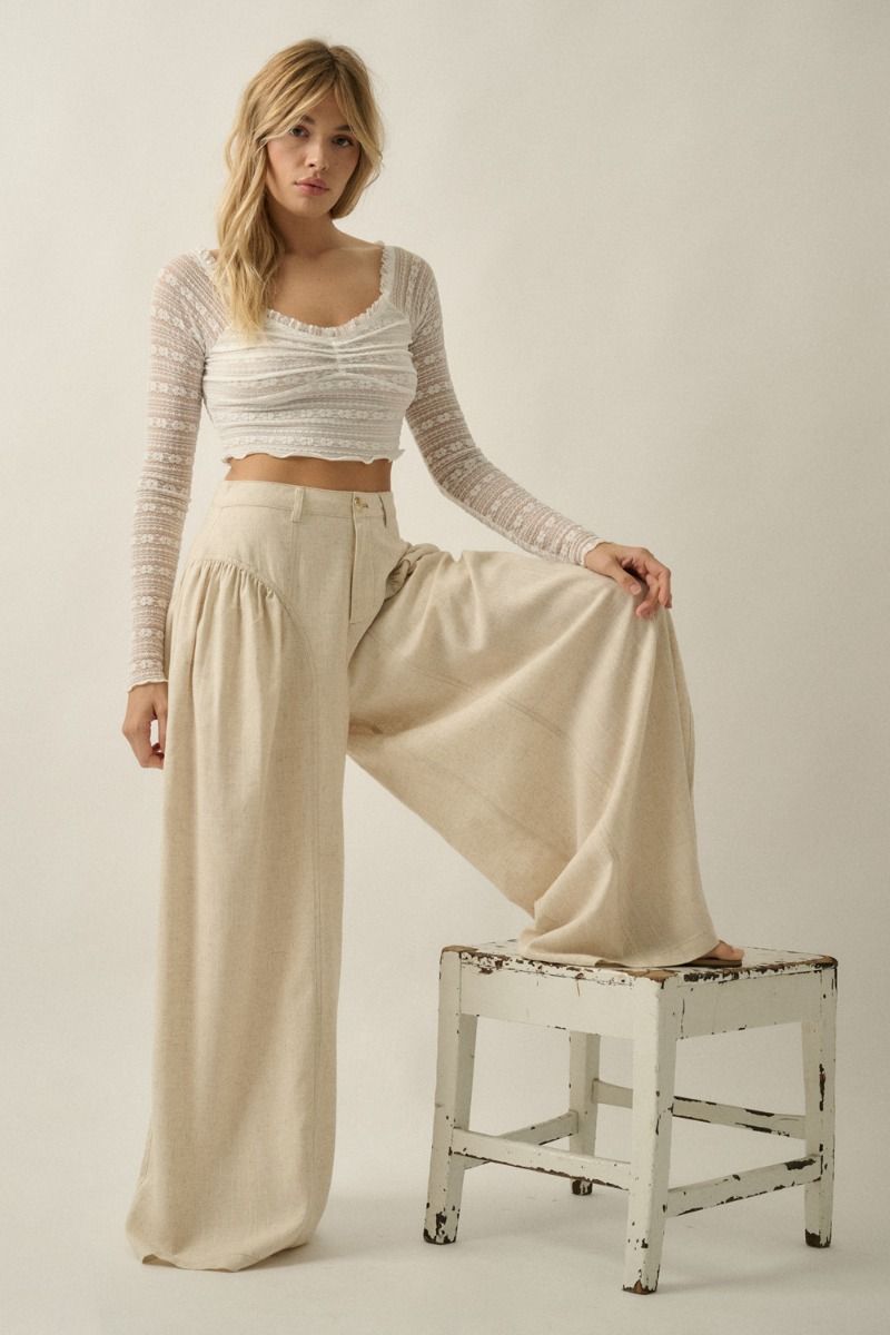 Devere Linen Pant - Beloved Boutique 