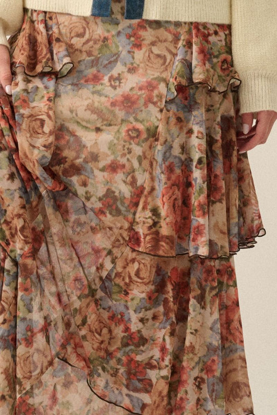 Rhett Floral Maxi Skirt