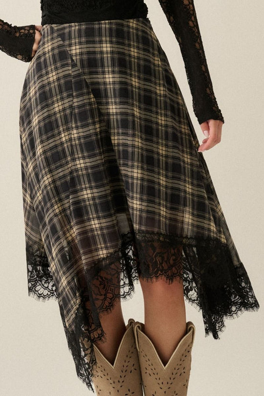 Kennedy Plaid Skirt