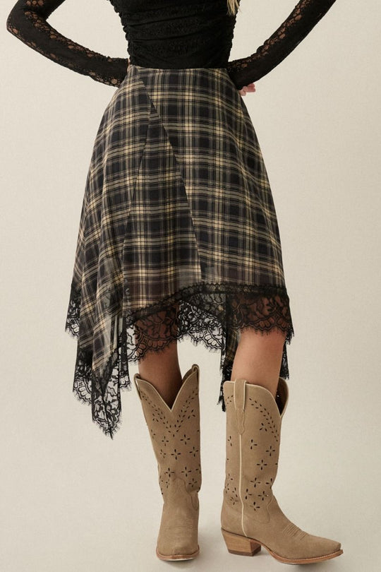Kennedy Plaid Skirt