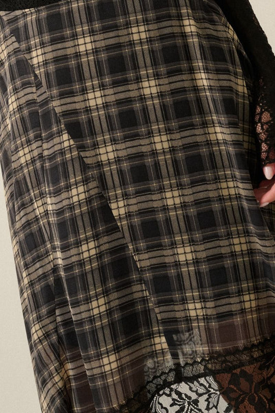Kennedy Plaid Skirt