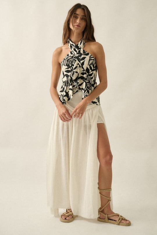 Vera Tropical Top - Beloved Boutique 
