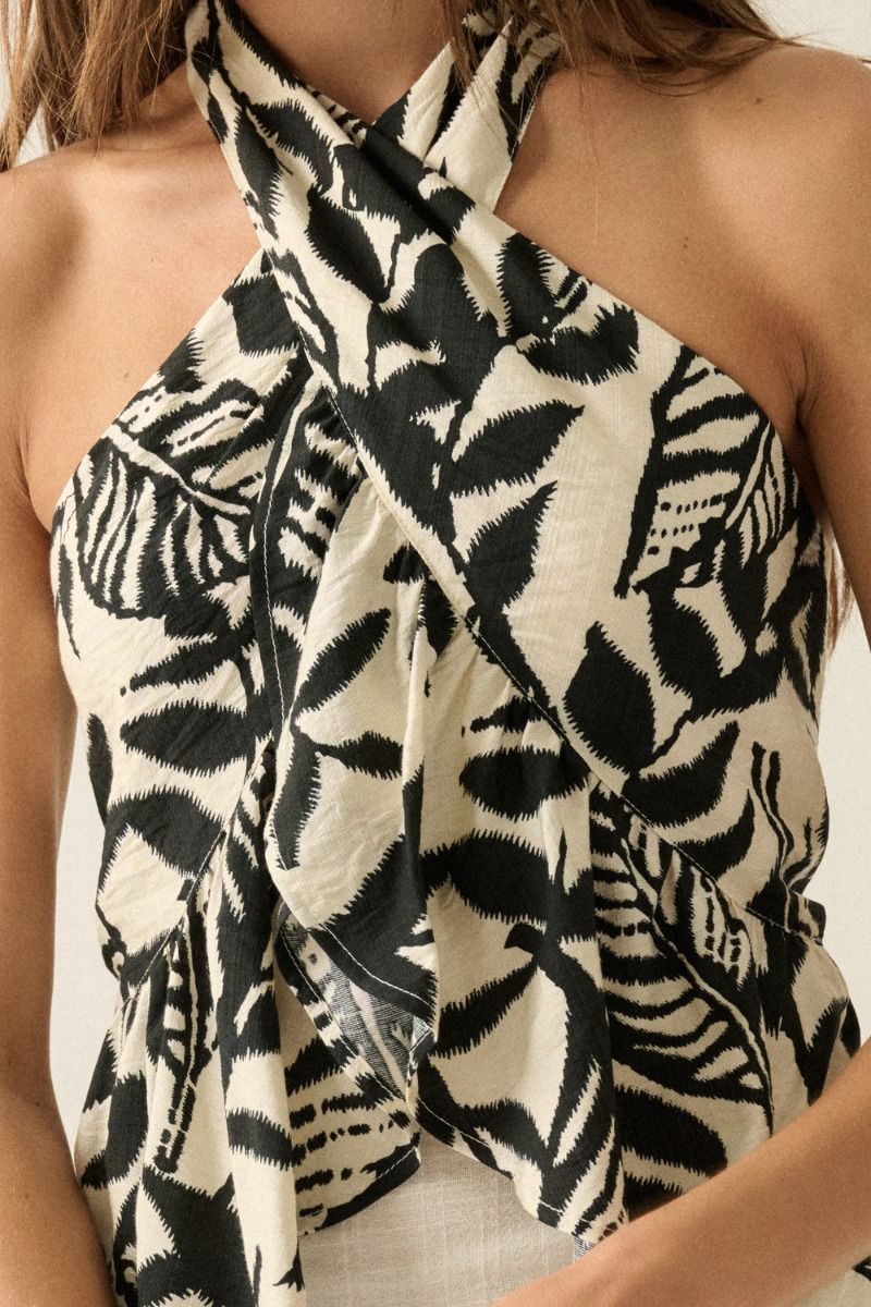 Vera Tropical Top - Beloved Boutique 