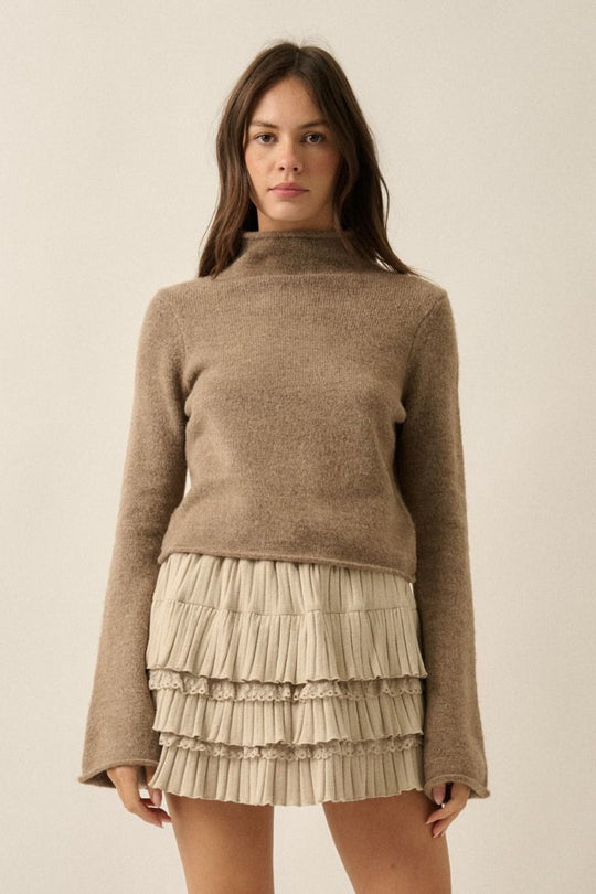 Valley Mock Neck Sweater