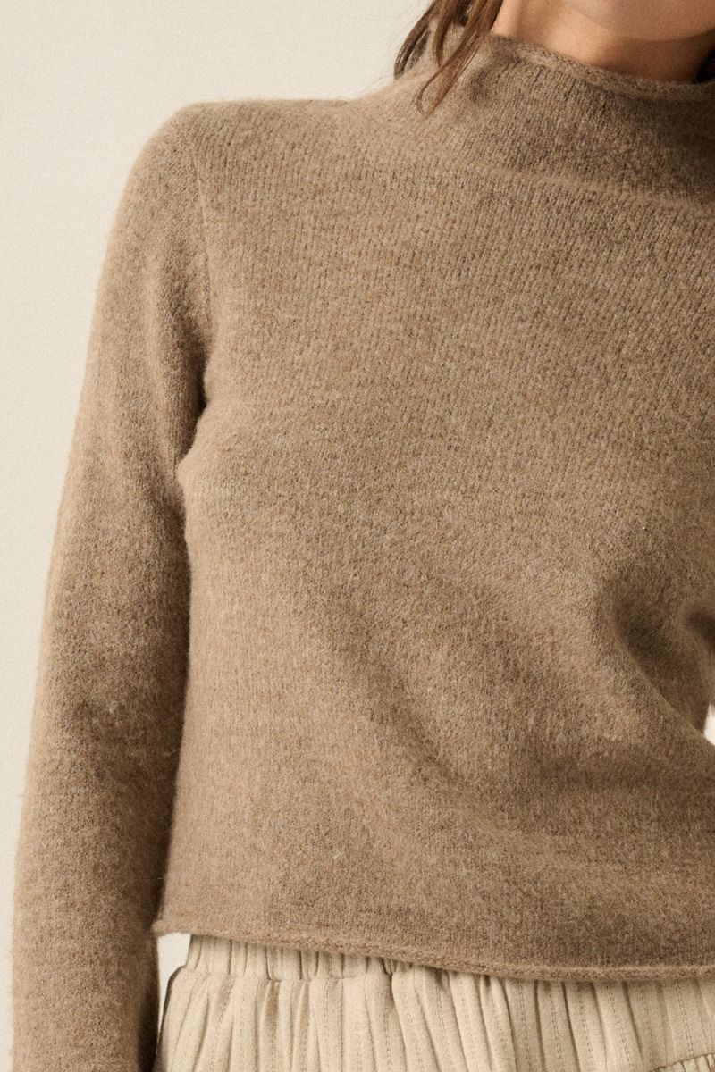 Valley Mock Neck Sweater