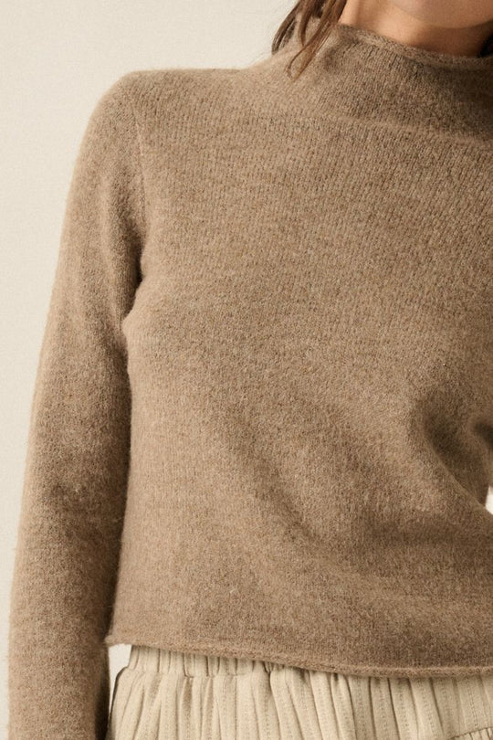 Valley Mock Neck Sweater