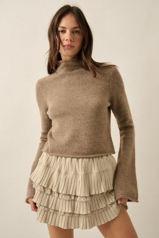 Valley Mock Neck Sweater