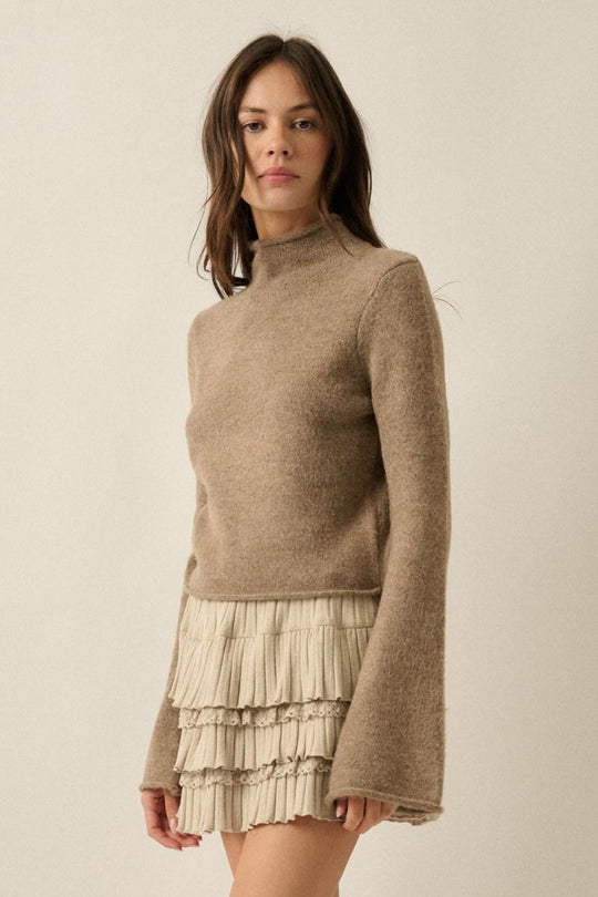 Valley Mock Neck Sweater