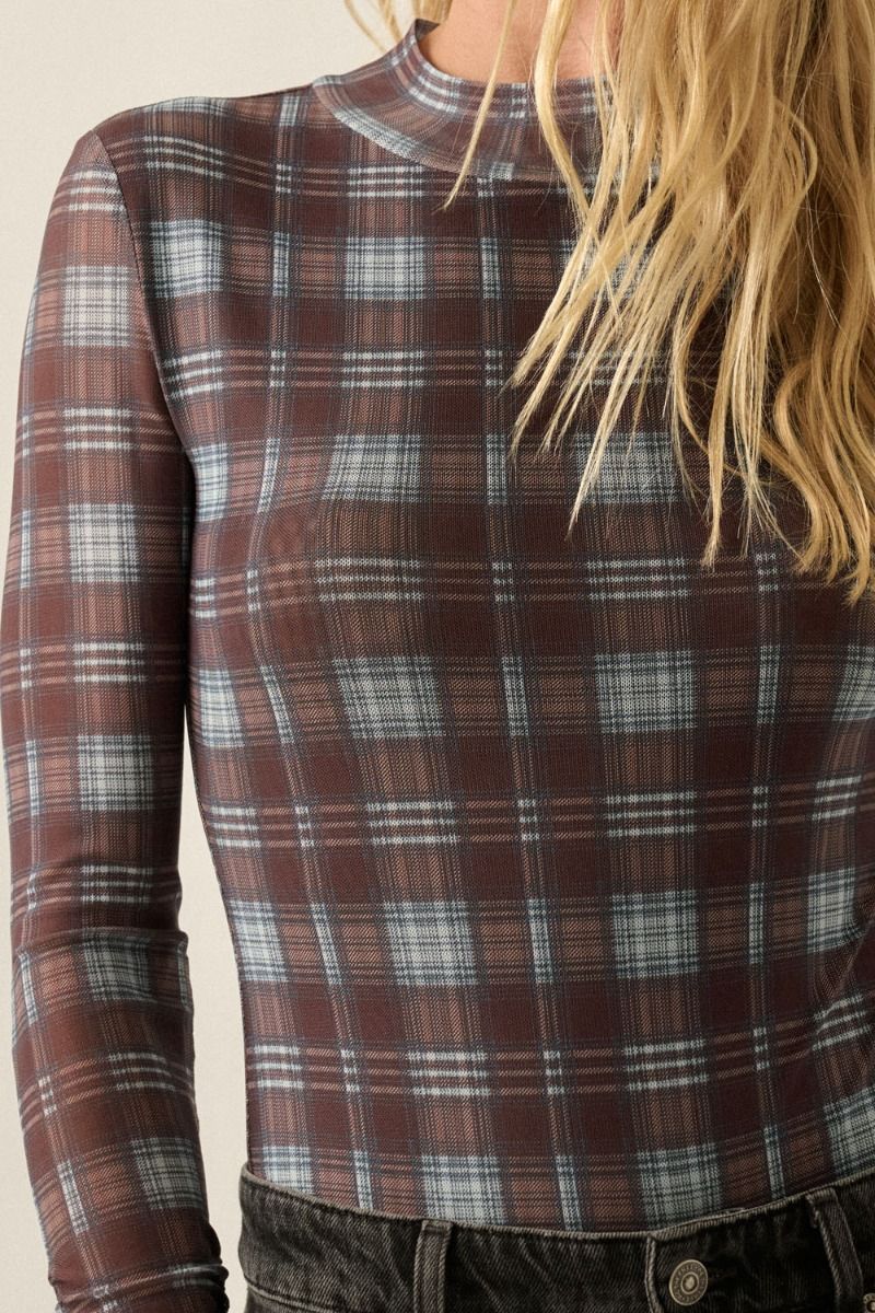Pippa Plaid Bodysuit