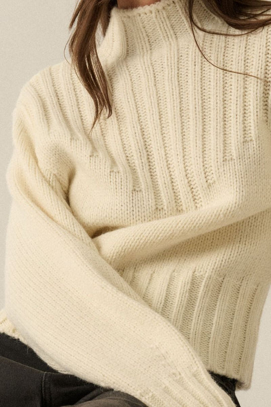 Ethel Mock Neck Sweater