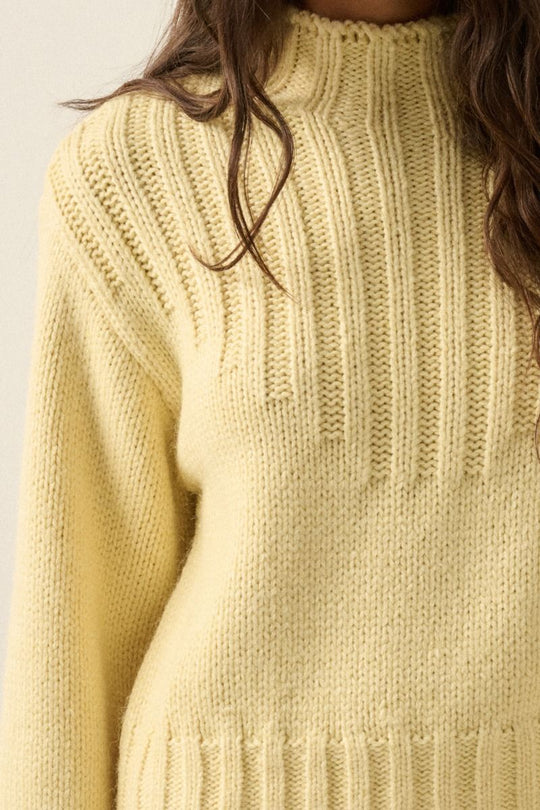 Ethel Mock Neck Sweater