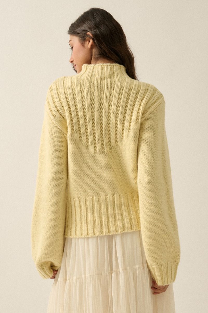 Ethel Mock Neck Sweater