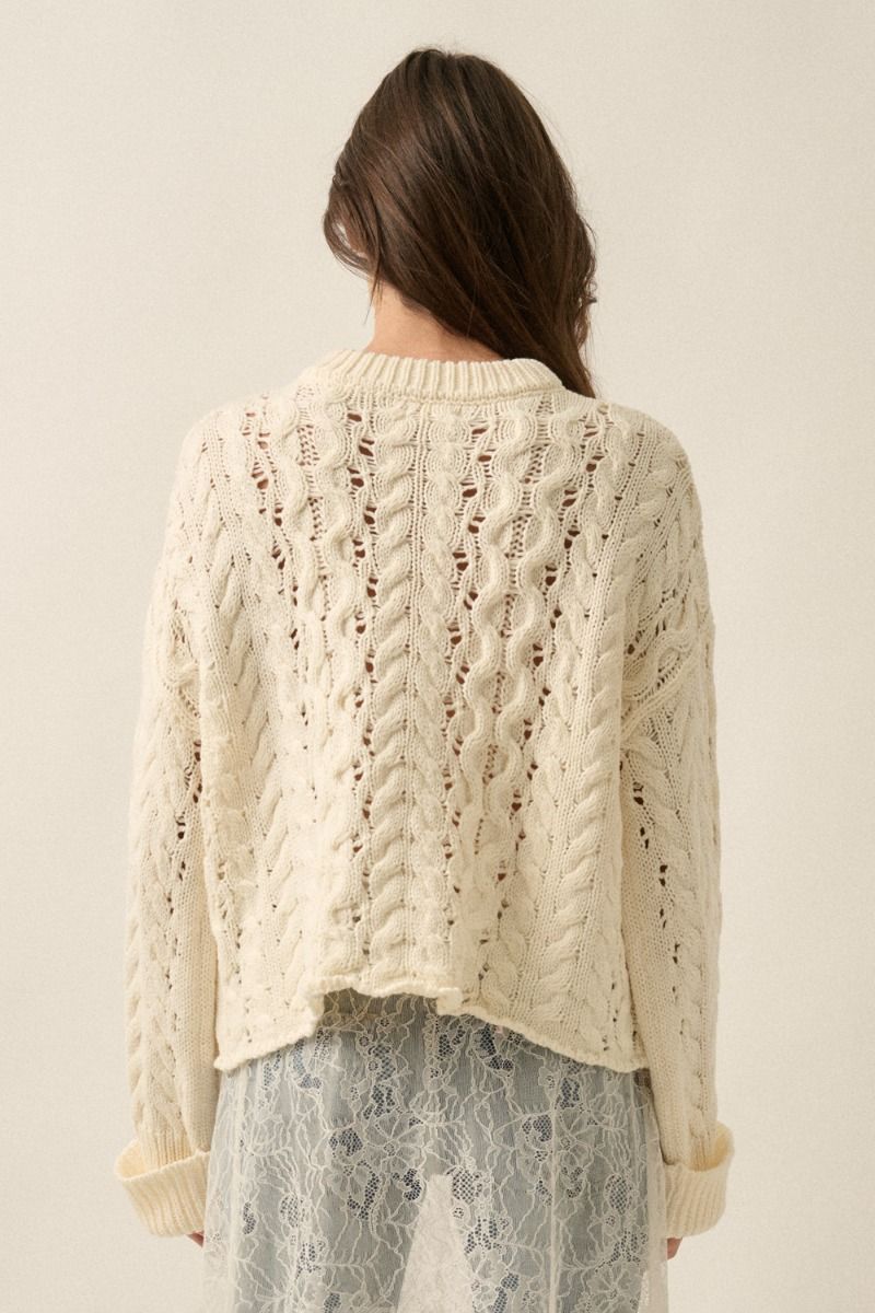 Kitty Half Zip Sweater
