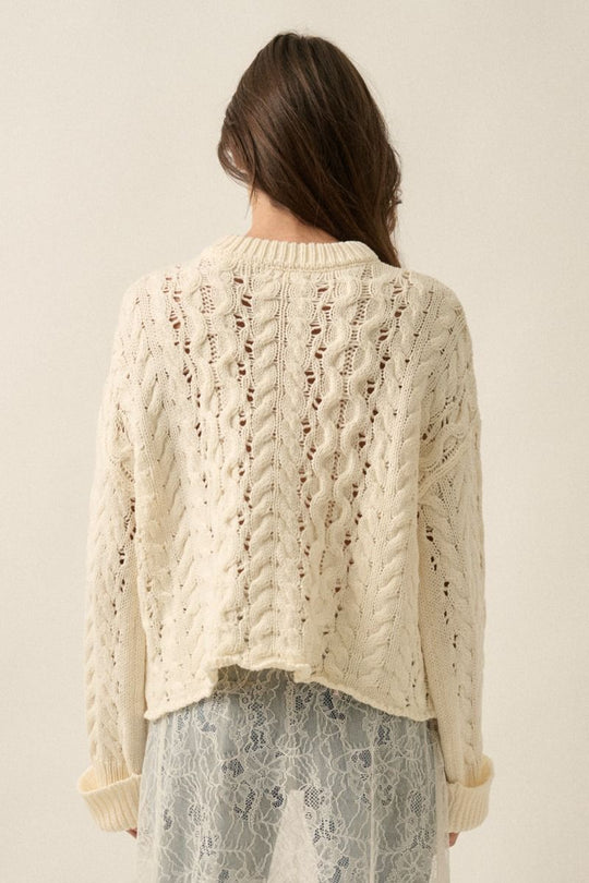 Kitty Half Zip Sweater