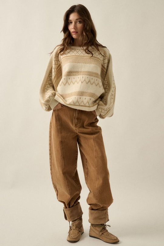 Fleur Nordic Sweater