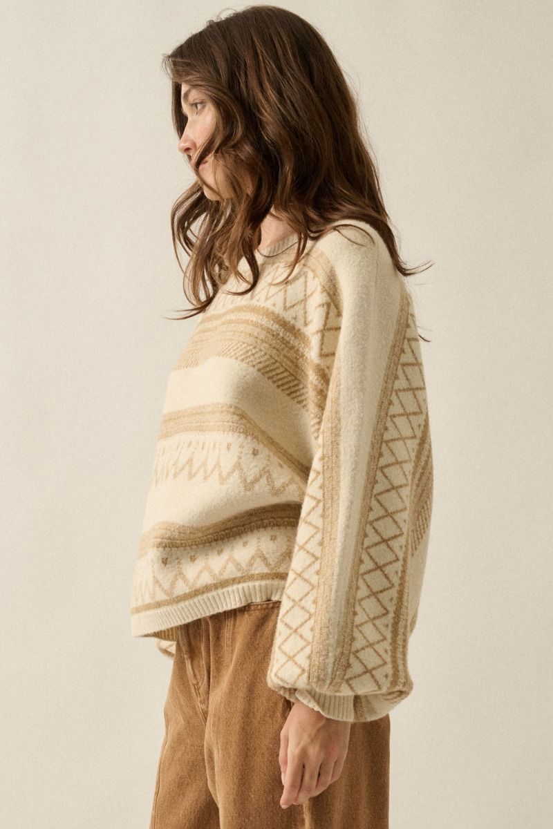 Fleur Nordic Sweater