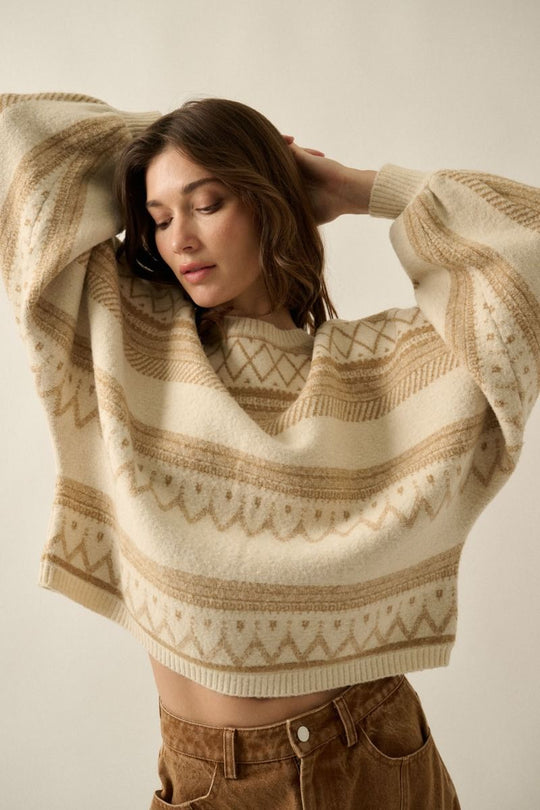 Fleur Nordic Sweater