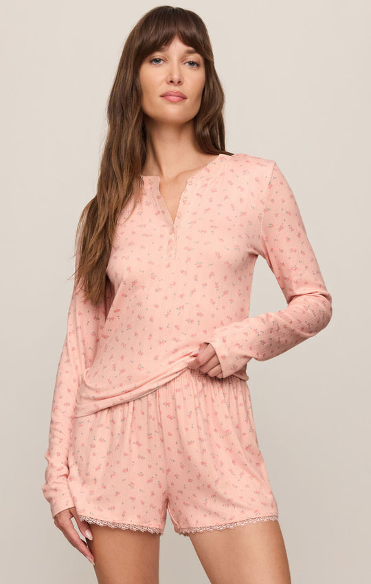 Better Off Ditsy LS Top