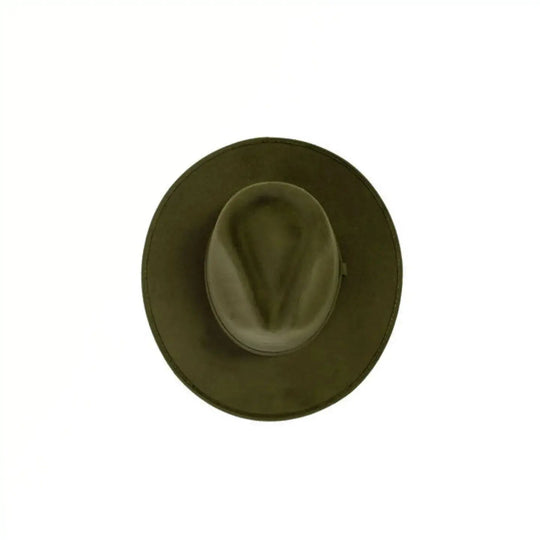 Vegan Suede Rancher Hat - Beloved Boutique