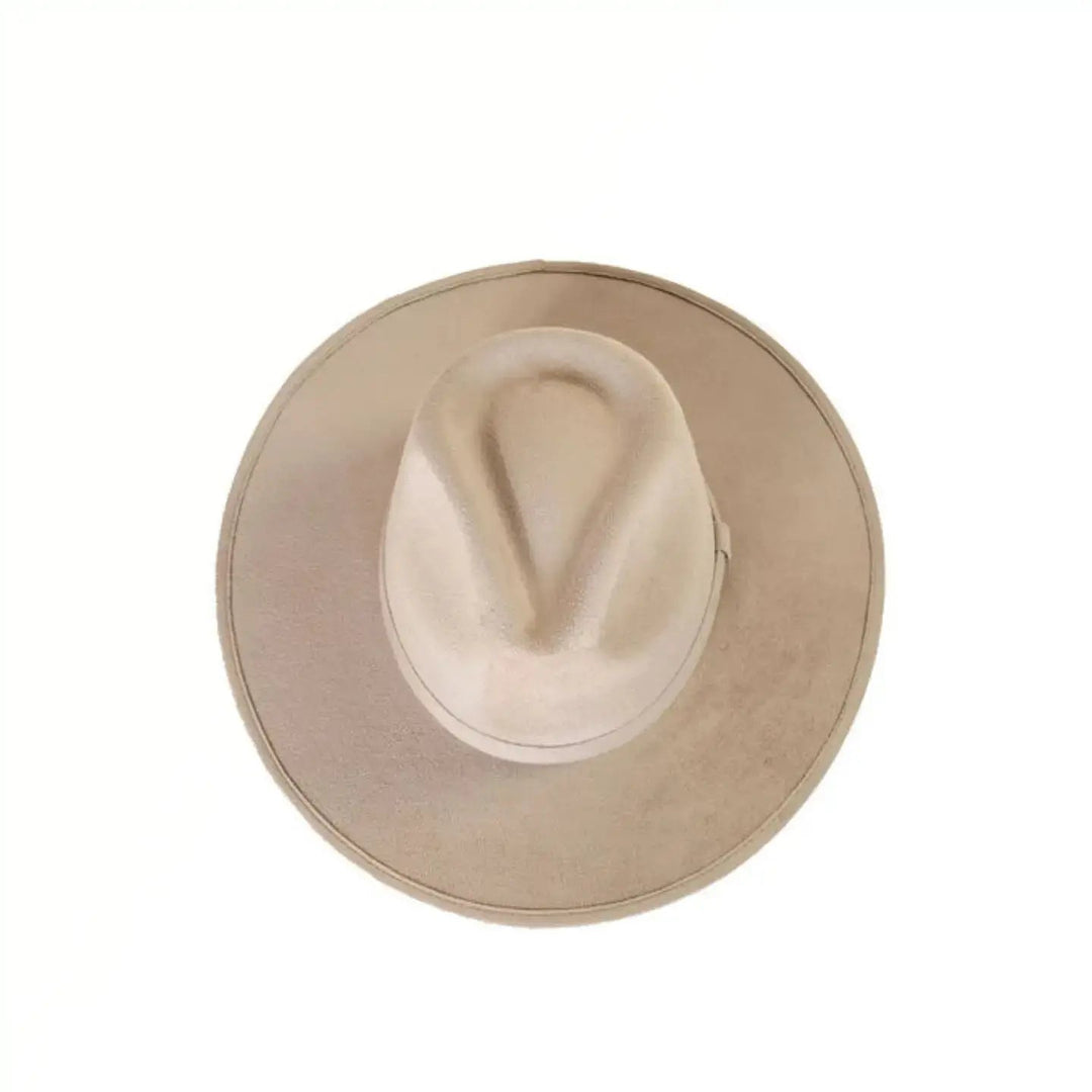 Vegan Suede Rancher Hat - Beloved Boutique