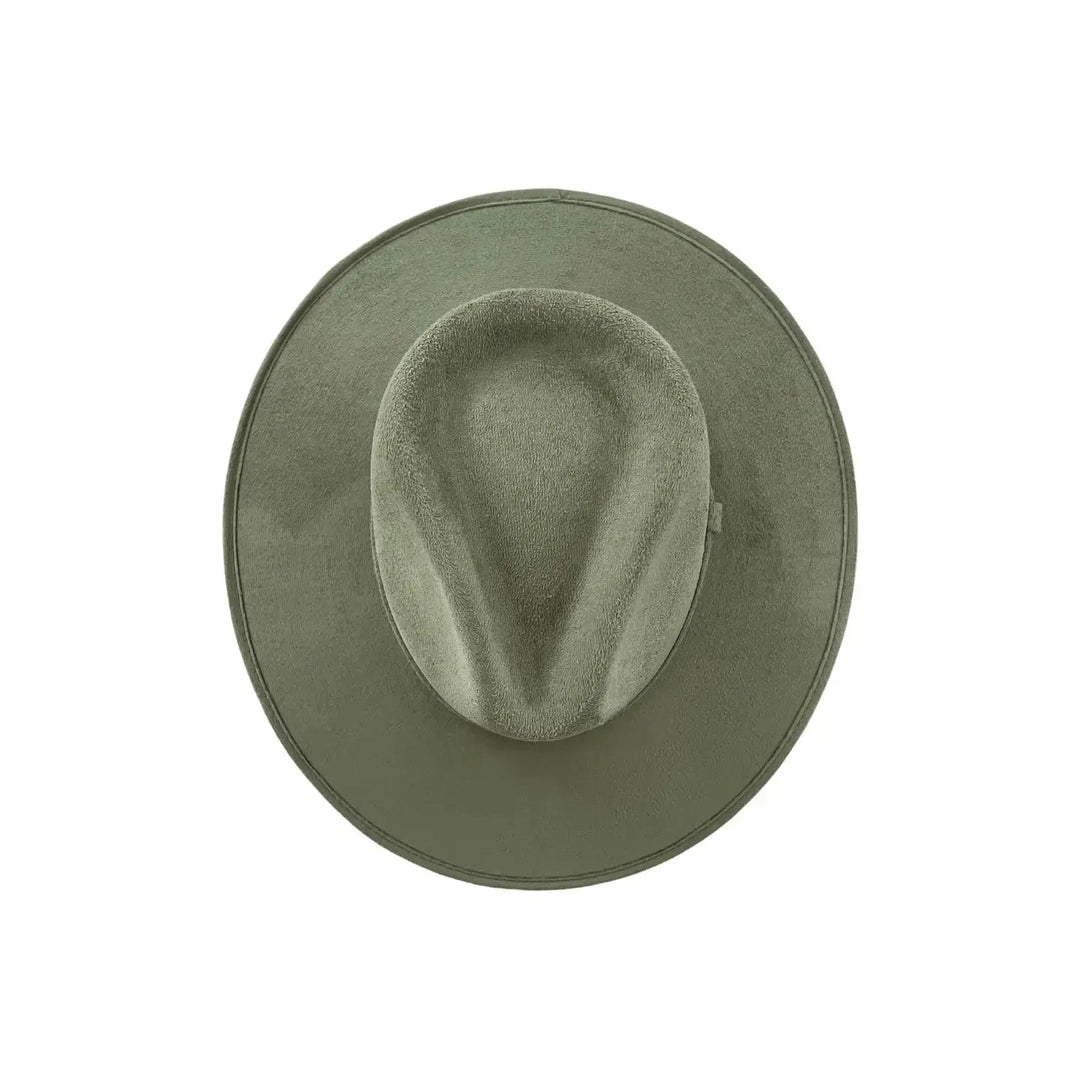 Vegan Suede Rancher Hat - Beloved Boutique