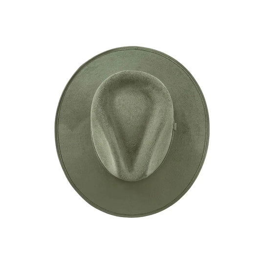 Vegan Suede Rancher Hat - Beloved Boutique