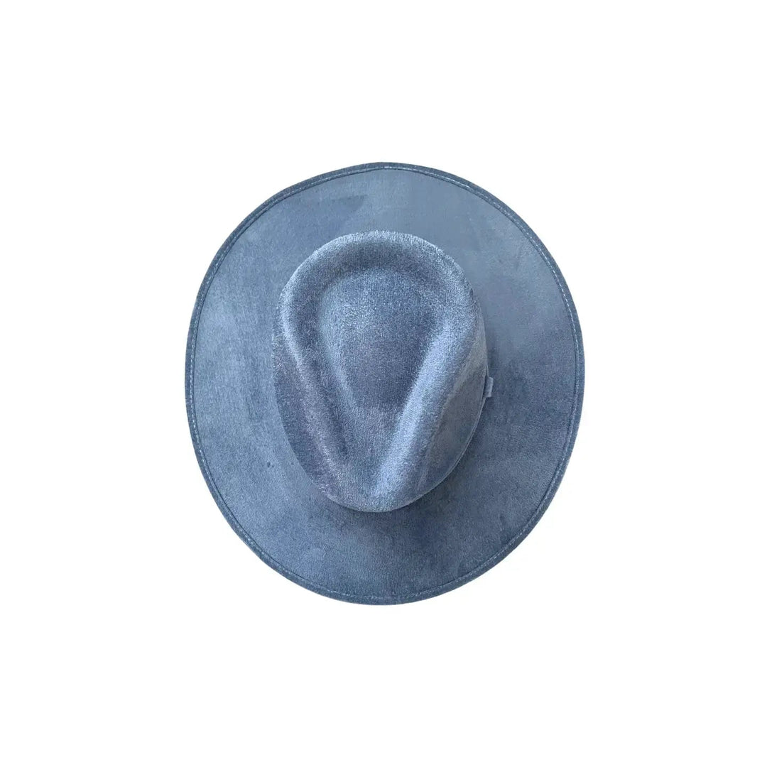 Vegan Suede Rancher Hat - Beloved Boutique