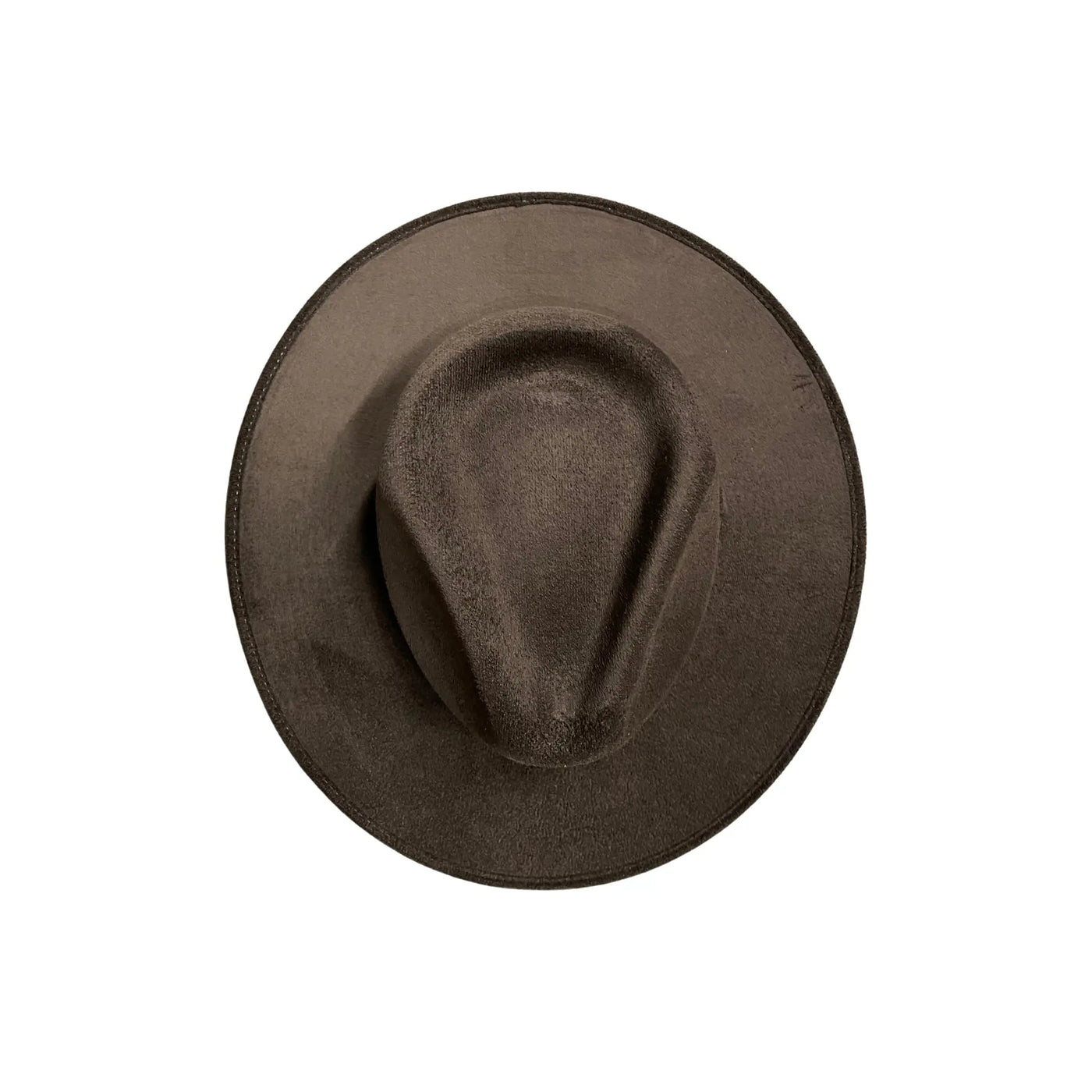 Vegan Suede Rancher Hat /Large - Beloved Boutique