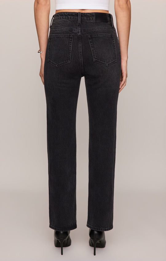 The Muse High Rise Straight Denim