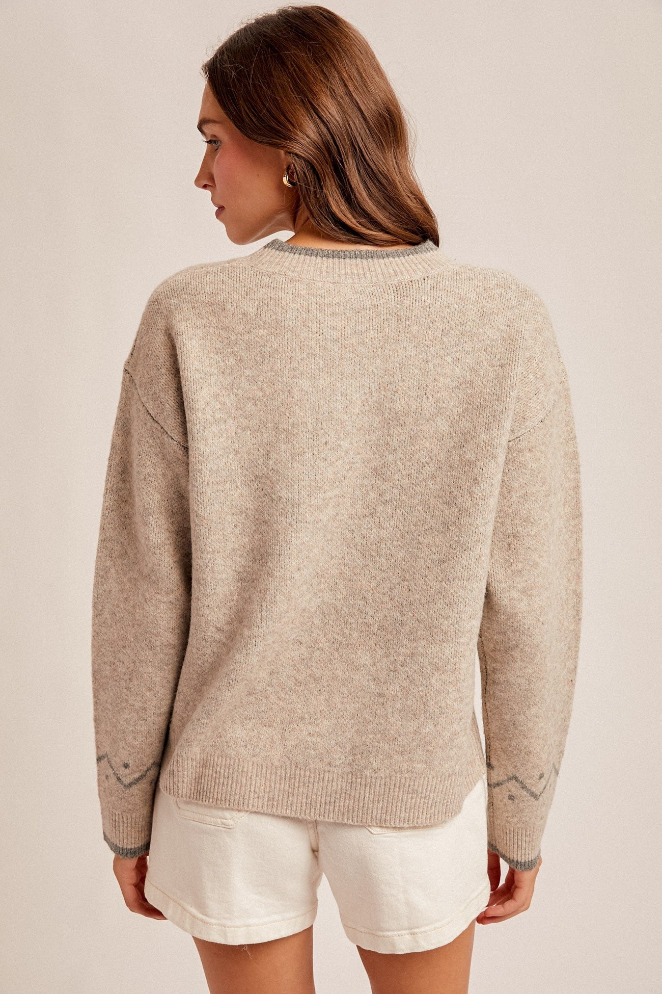 Vintage Rose Sweater - Beloved Boutique