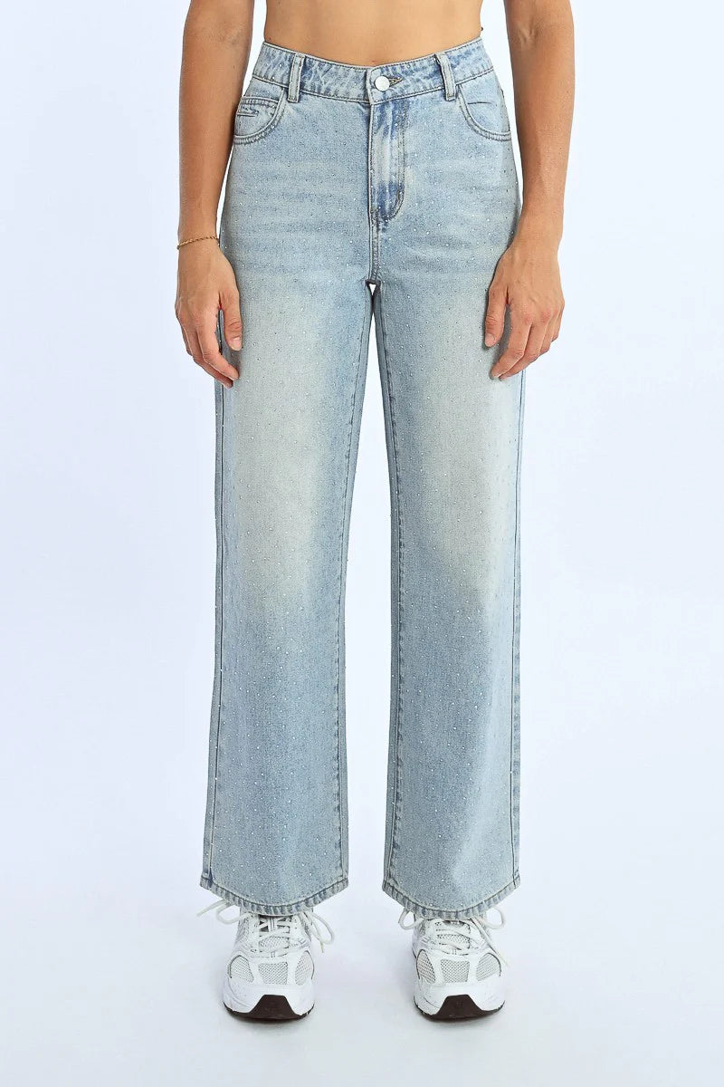 Taylor Embellished Denim