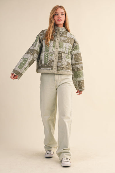 Willa Bandana Jacket - Beloved Boutique