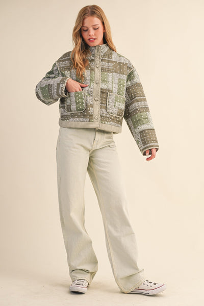 Willa Bandana Jacket - Beloved Boutique