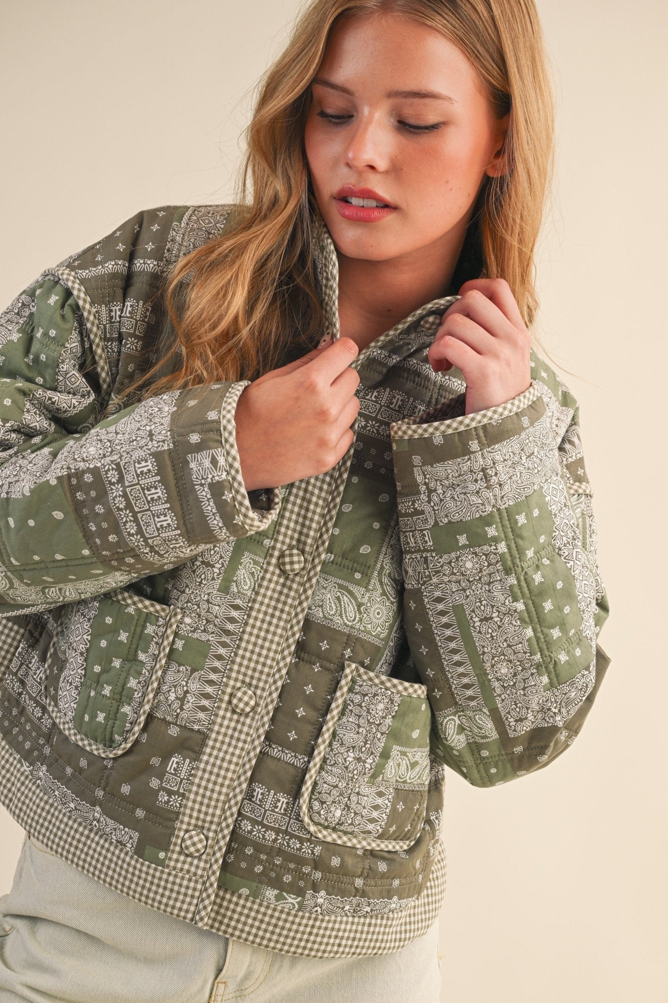 Willa Bandana Jacket - Beloved Boutique