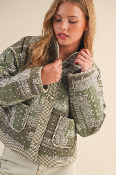 Willa Bandana Jacket - Beloved Boutique