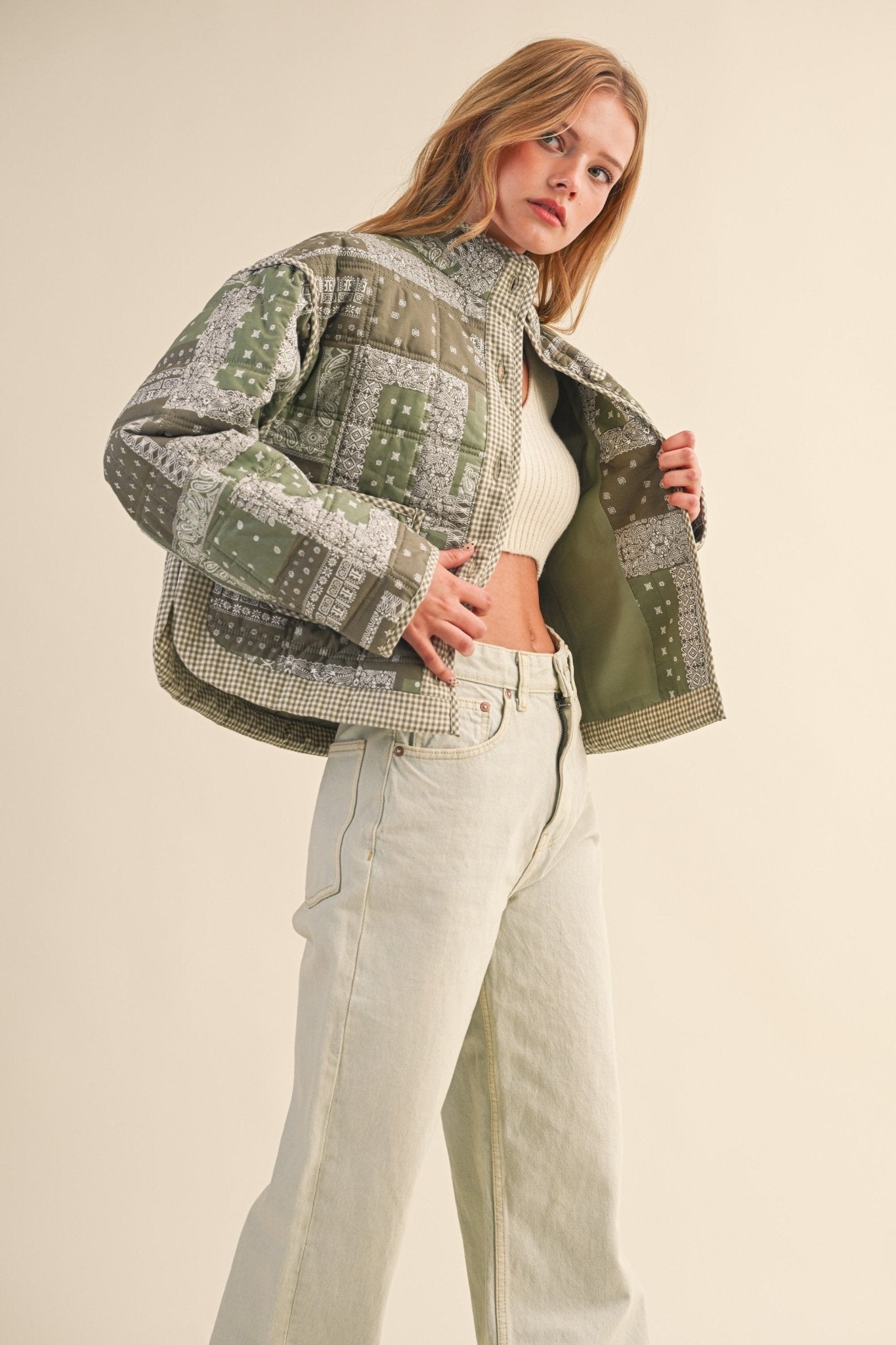 Willa Bandana Jacket - Beloved Boutique
