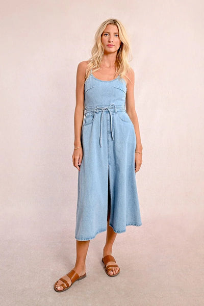 Yellowstone Denim Dress - Beloved Boutique