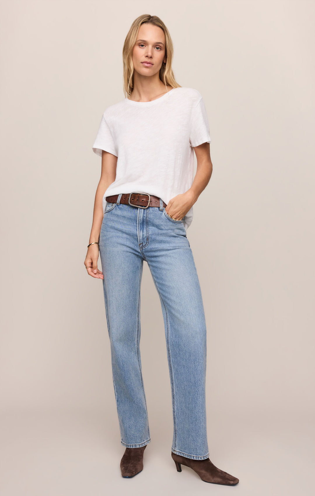Foundation Slub Tee - Beloved Boutique 